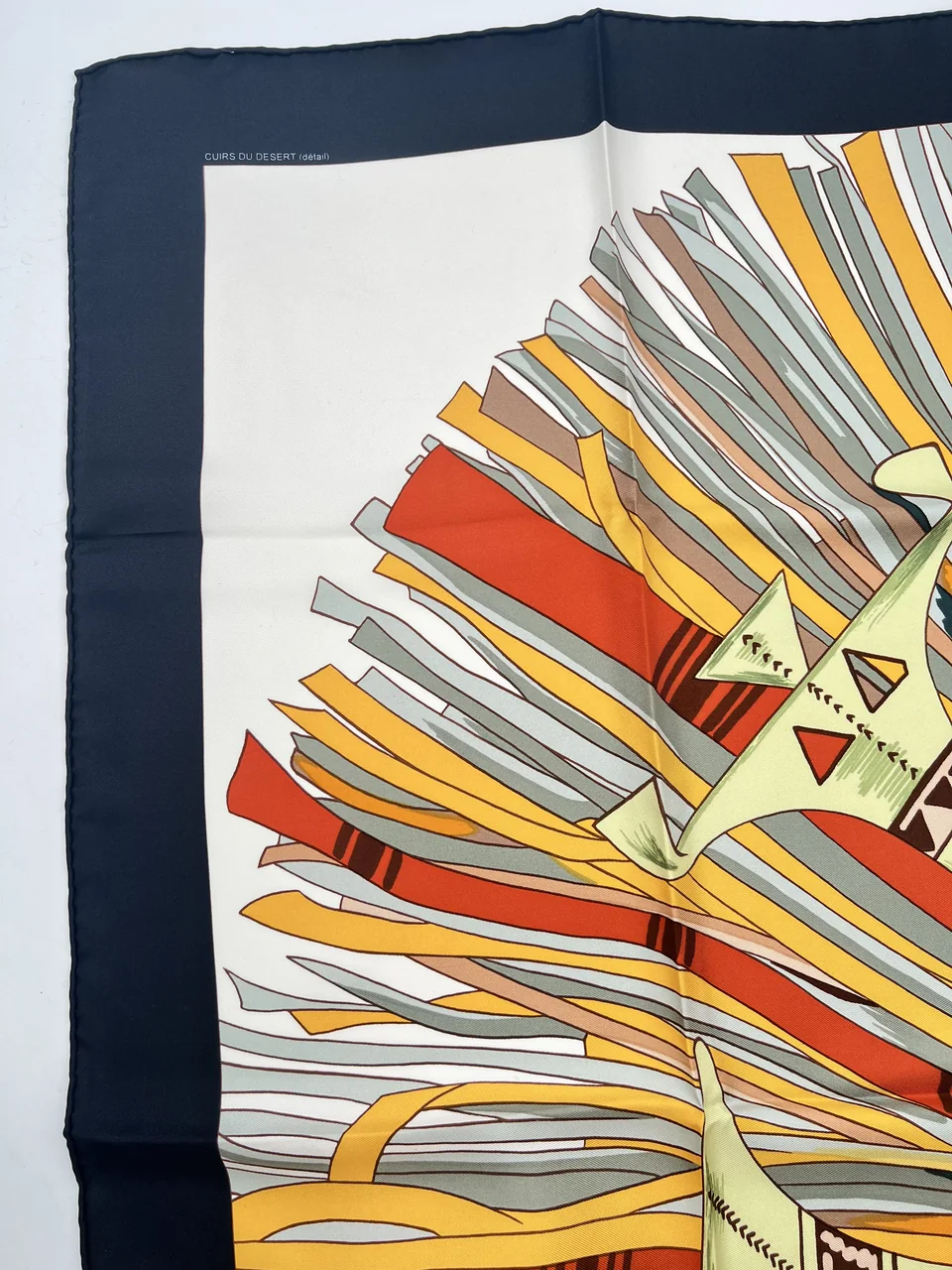 HERMES CUIRS DU DESERT SCARF view 8