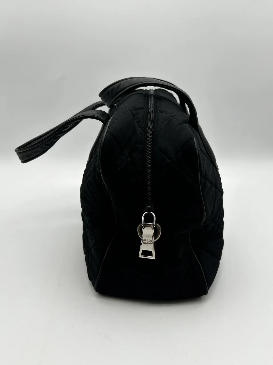 PRADA NYLON BOSTON BAG view 3