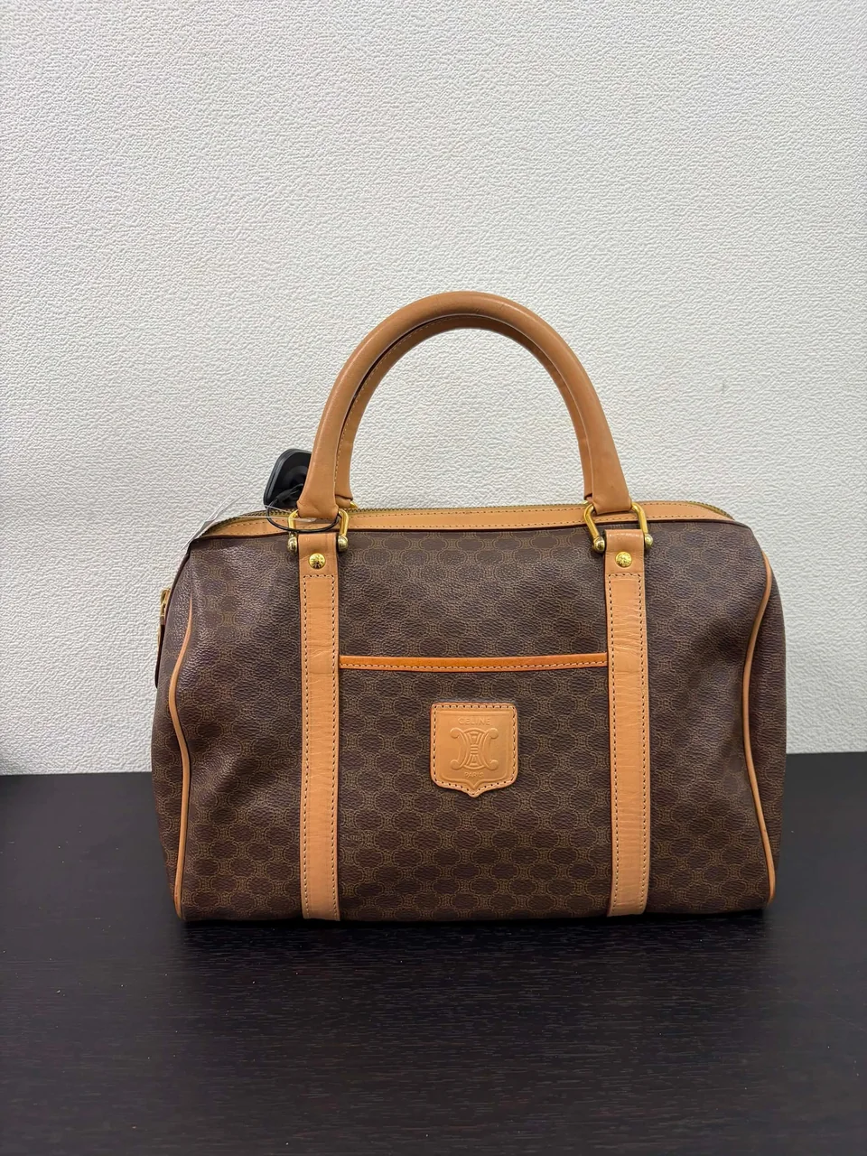 CELINE MACADAM BOSTON BAG view 18