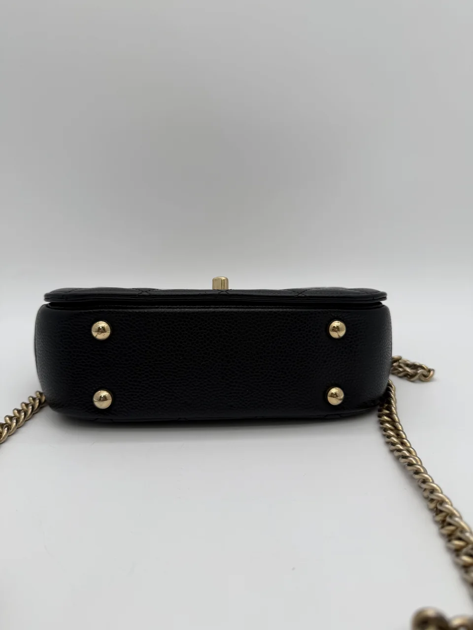 CHANEL TURN LOCK SHOULDER BAG view 5
