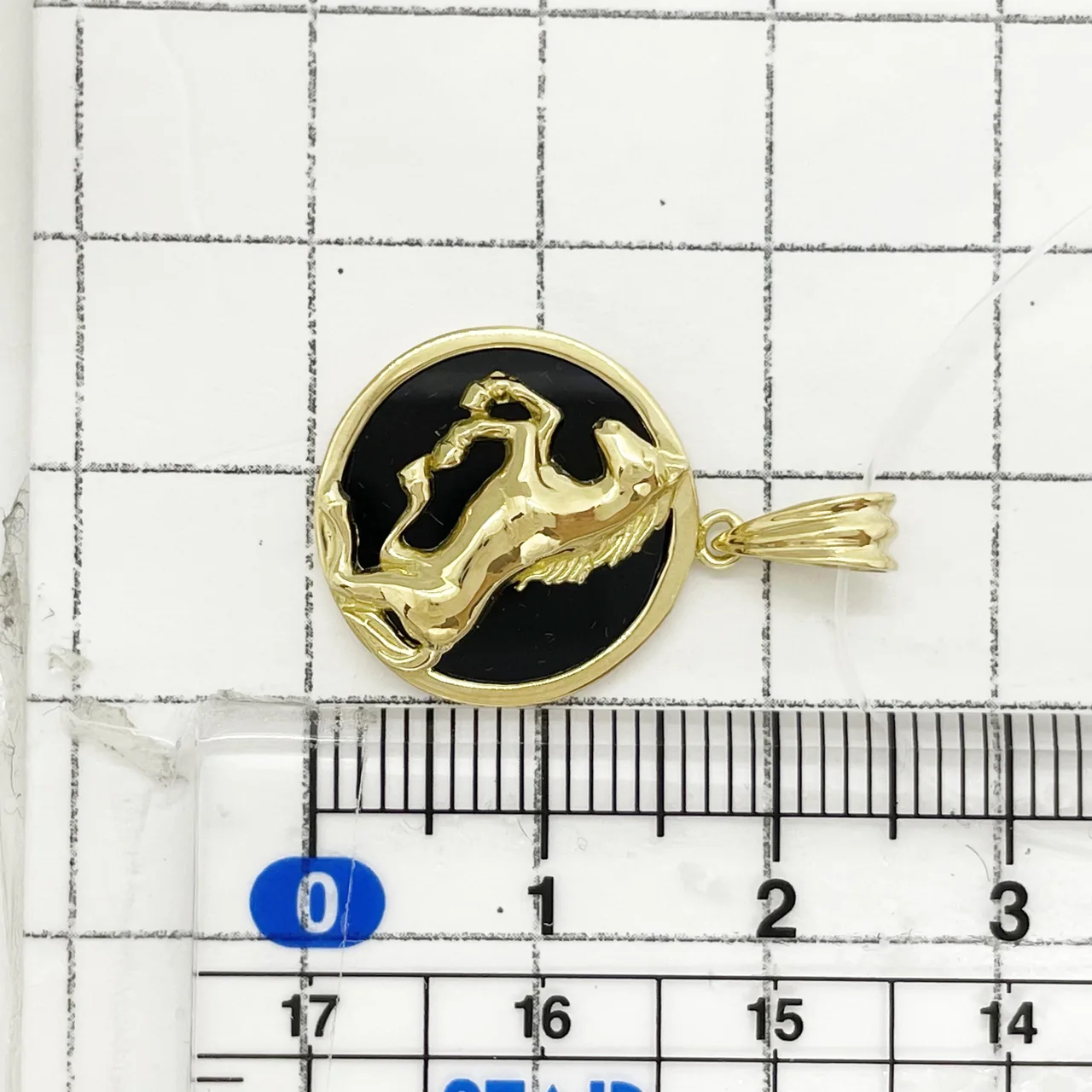 K18 HORSE PENDANT 2.7G view 3