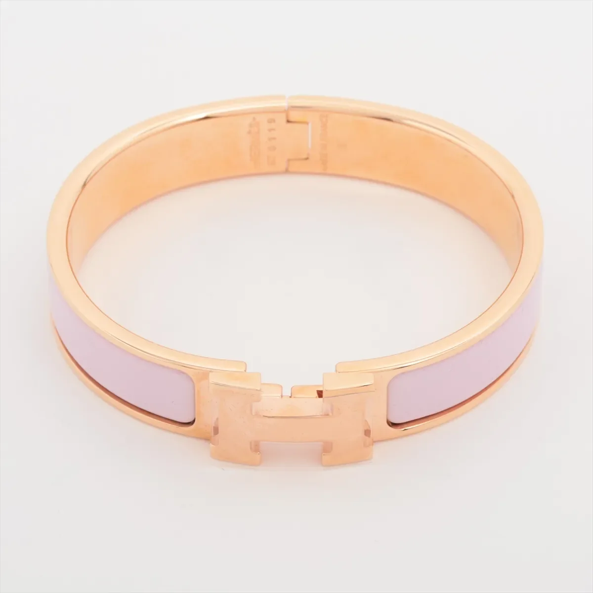 HERMES CLIC H (GOLD/PINK)