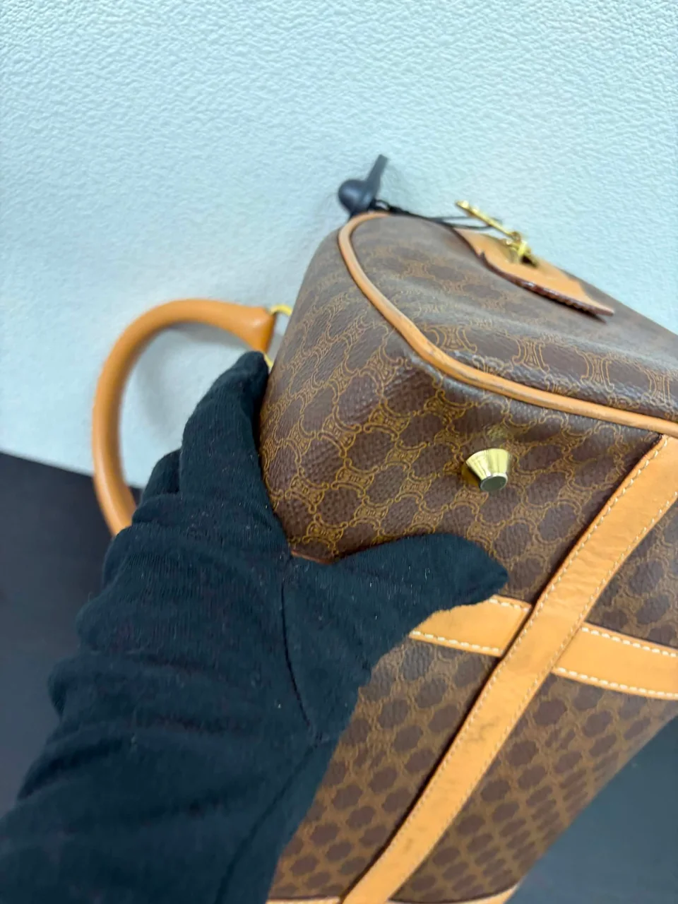 CELINE MACADAM BOSTON BAG view 5