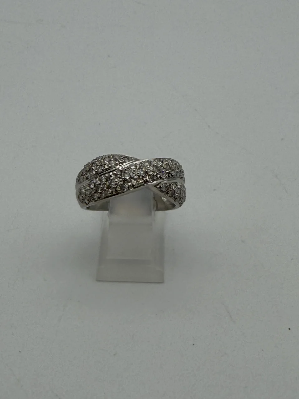 PT900 DIAMOND RING FD1.00CT 7.9G view 3