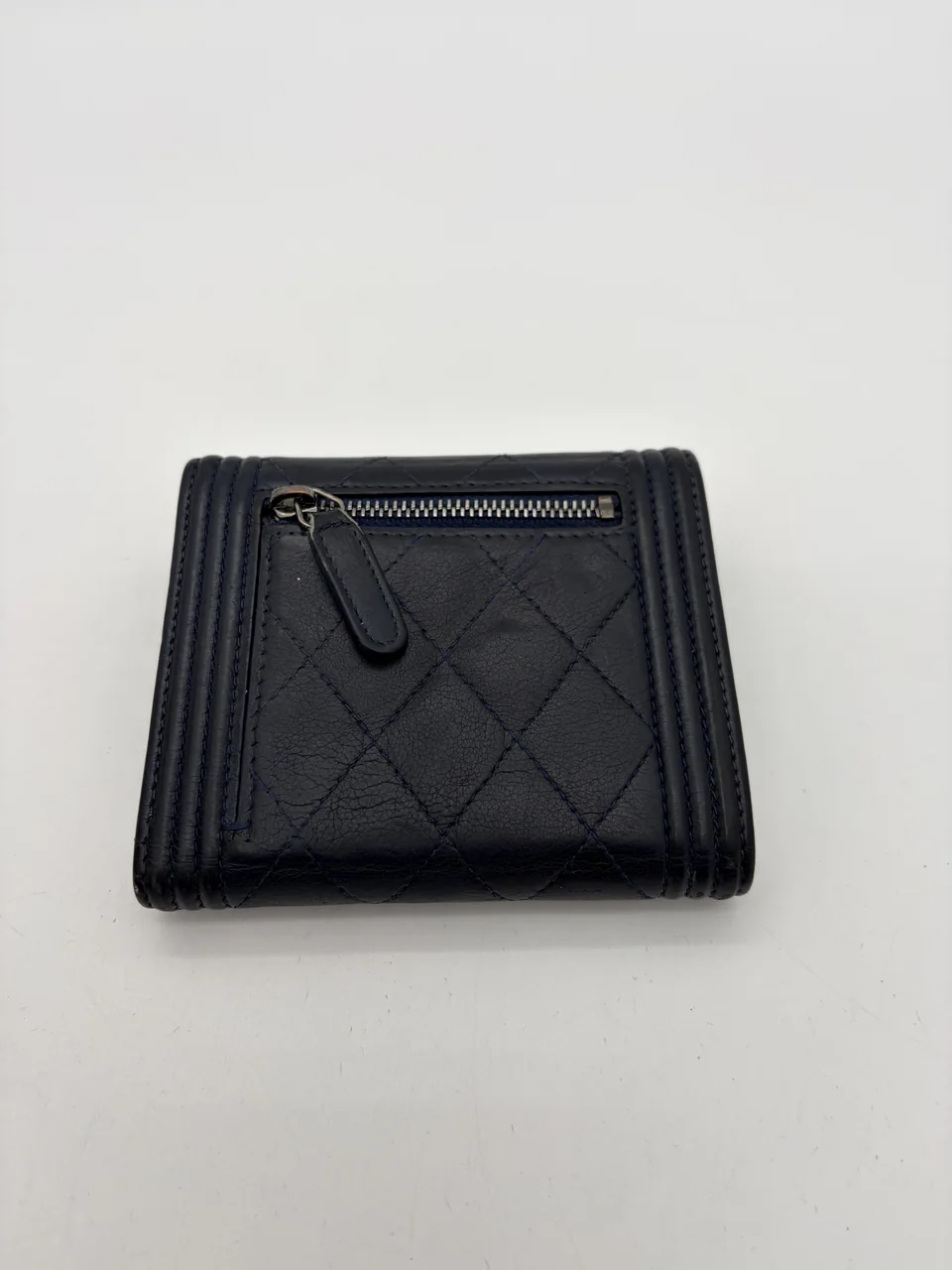 CHANEL LAMB SKIN COMPACT WALLET view 4