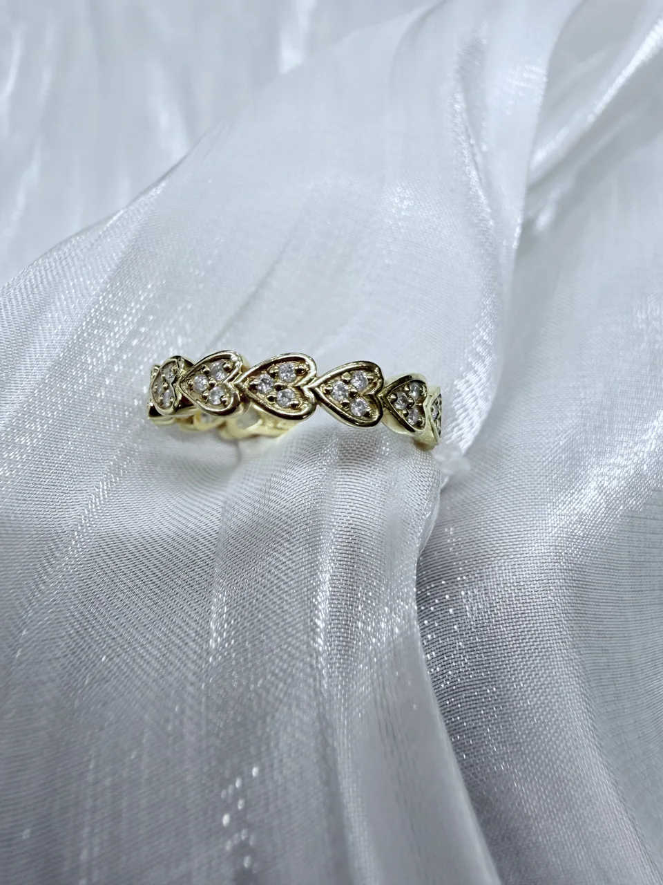 K18 HEART RING FD0.23CT 2.9G hover