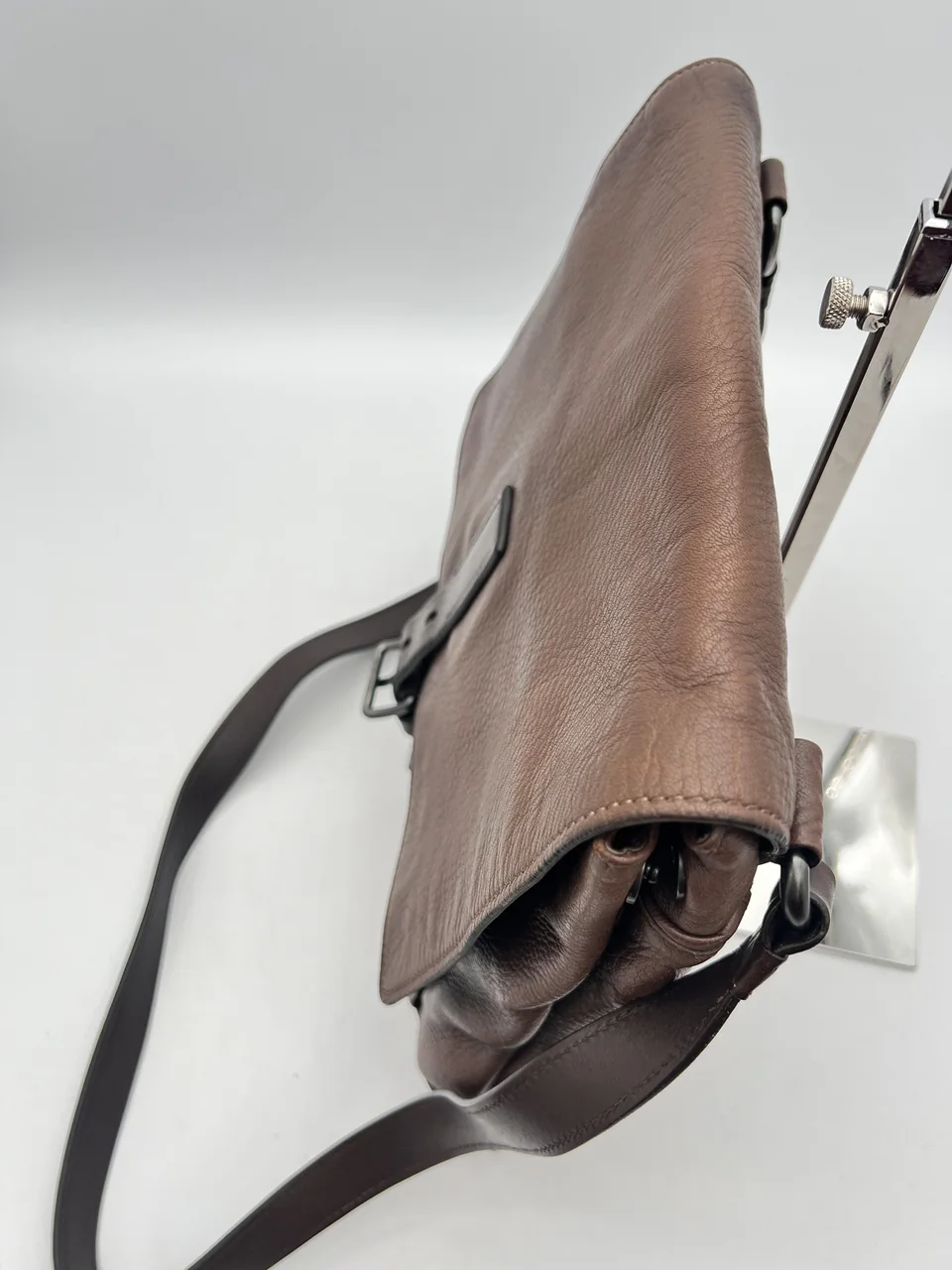 PRADA SHOULDER BAG (BROWN) view 6