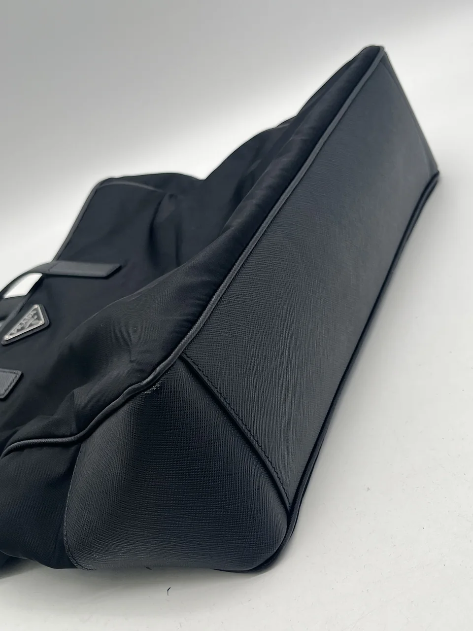 PRADA TESSUTO TOTE BAG (BLACK) view 6