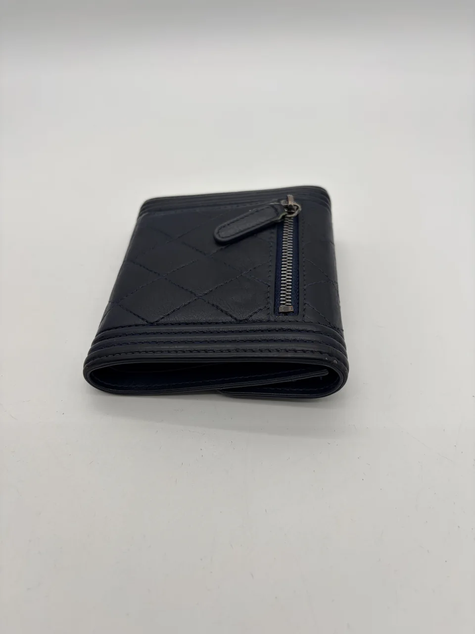 CHANEL LAMB SKIN COMPACT WALLET view 5