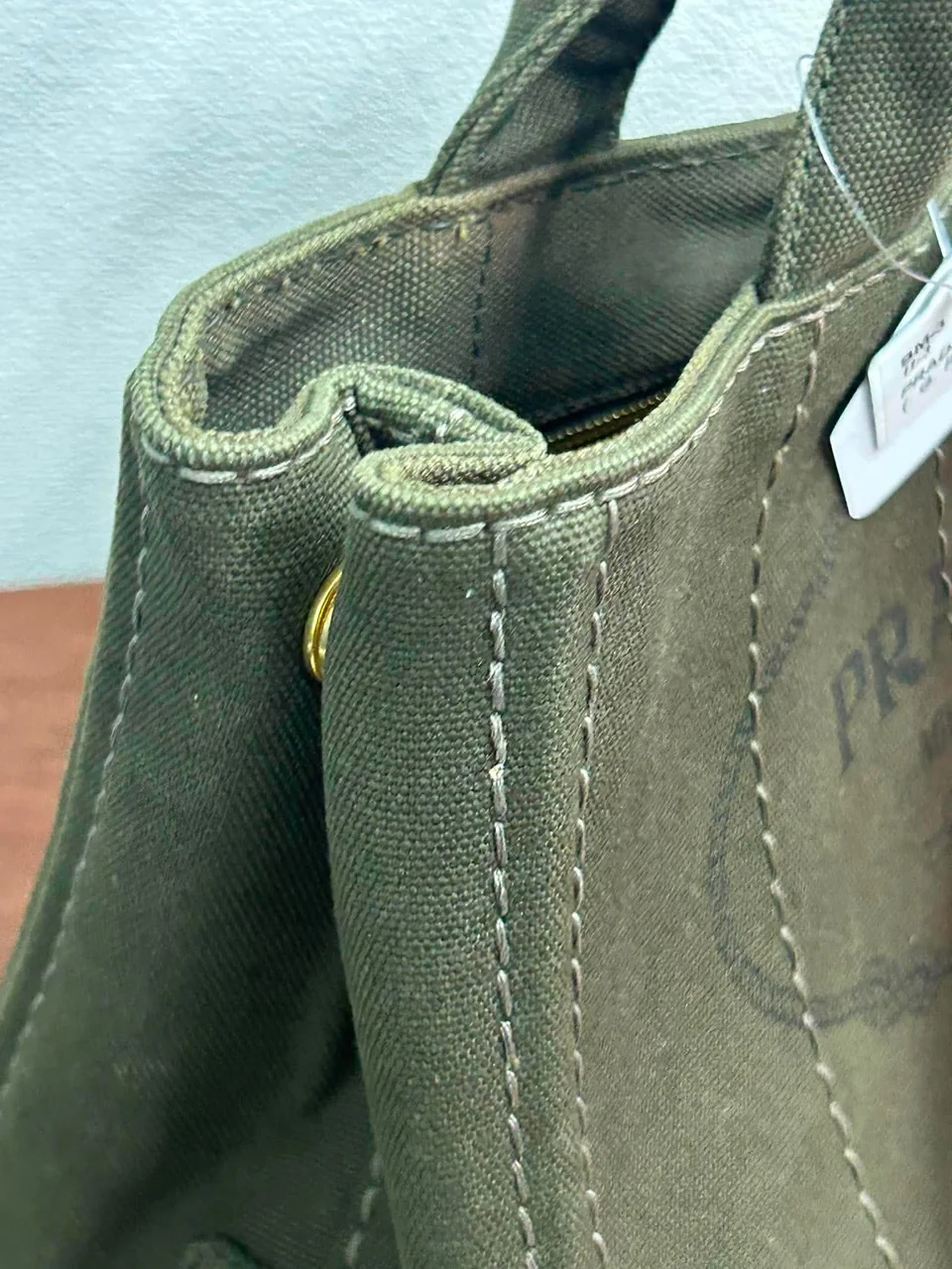 PRADA CANAPA (GREEN) view 7