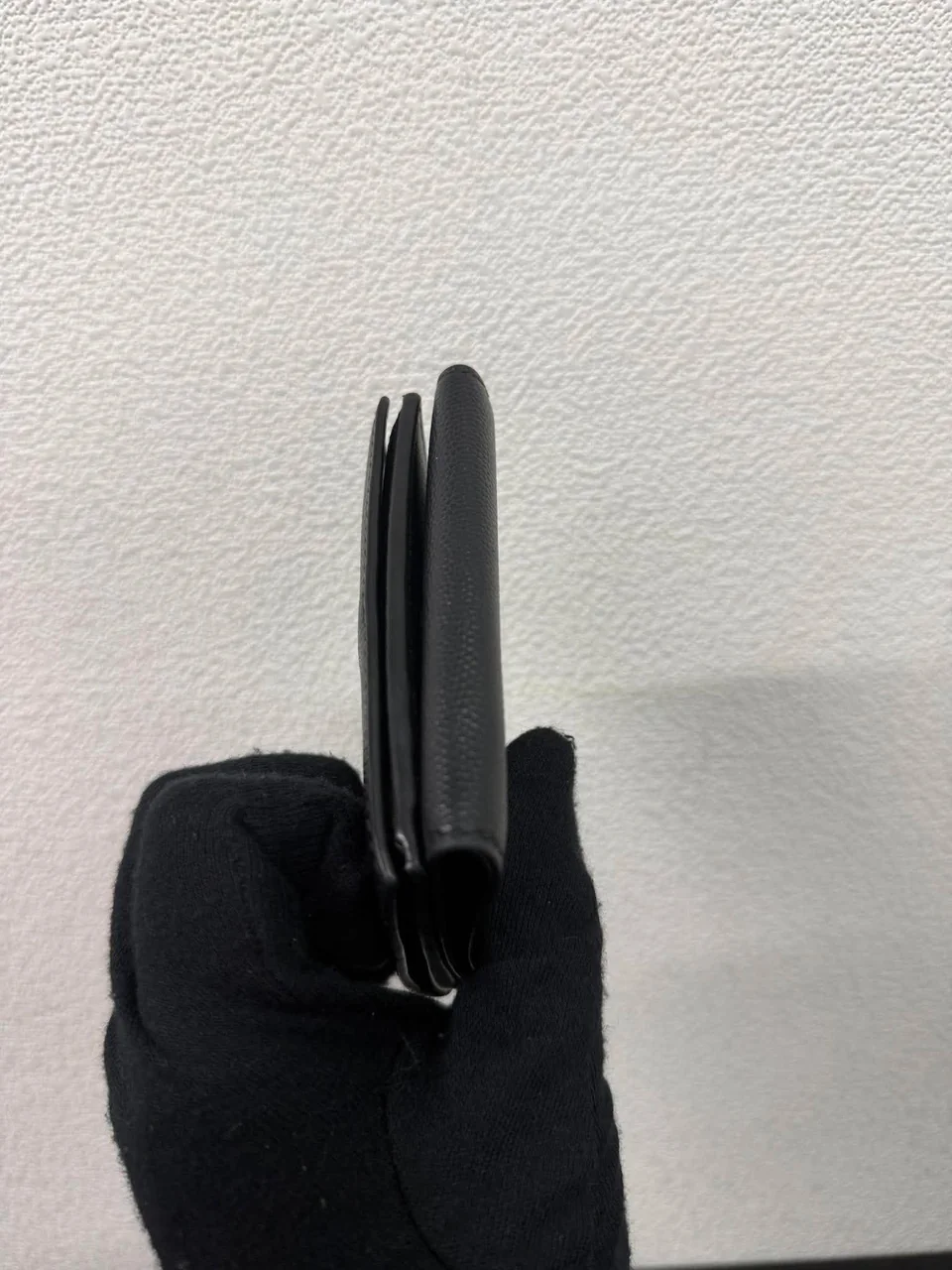 SAINT LAURENT TINY WALLET (BLACK) view 4