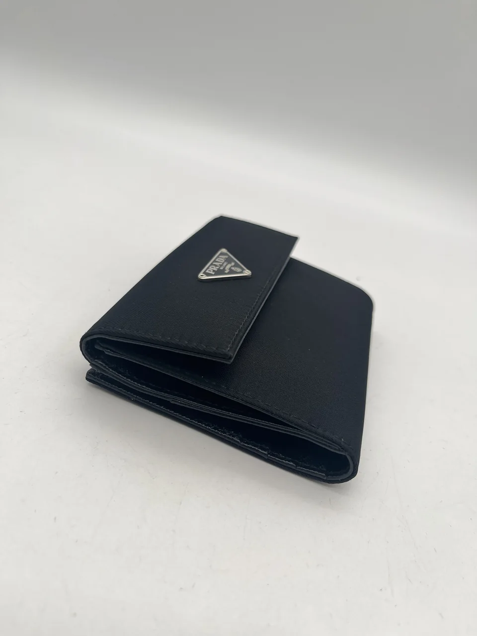 PRADA BIFOLD LONG WALLET (BLACK) view 16