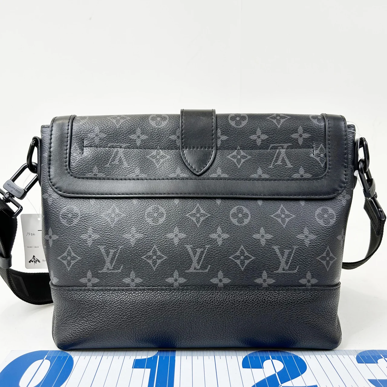LV MONOGRAM ECLIPSE SAUMUR MESSENGER hover