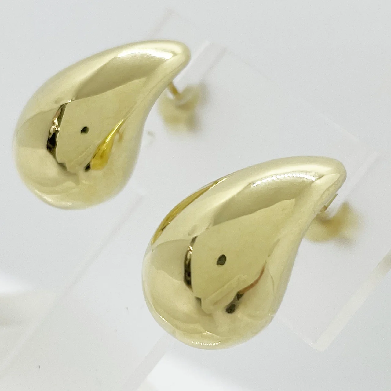 K18 TEAR EARRINGS 4.5G