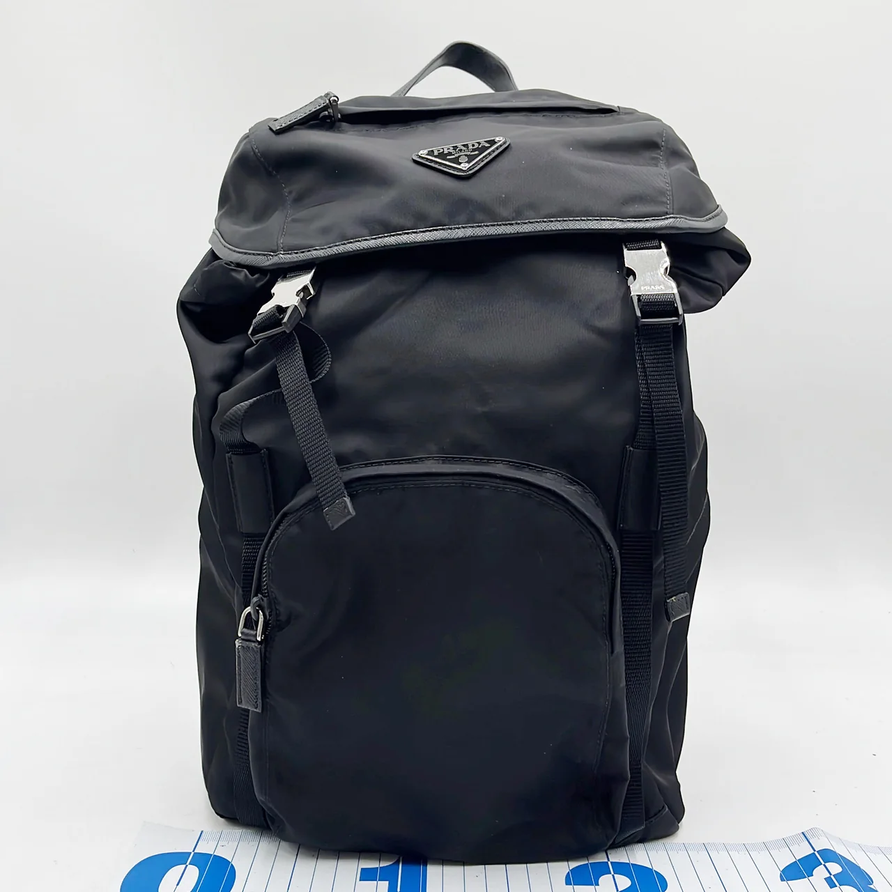 PRADA NYLON BACKPACK (BLACK)