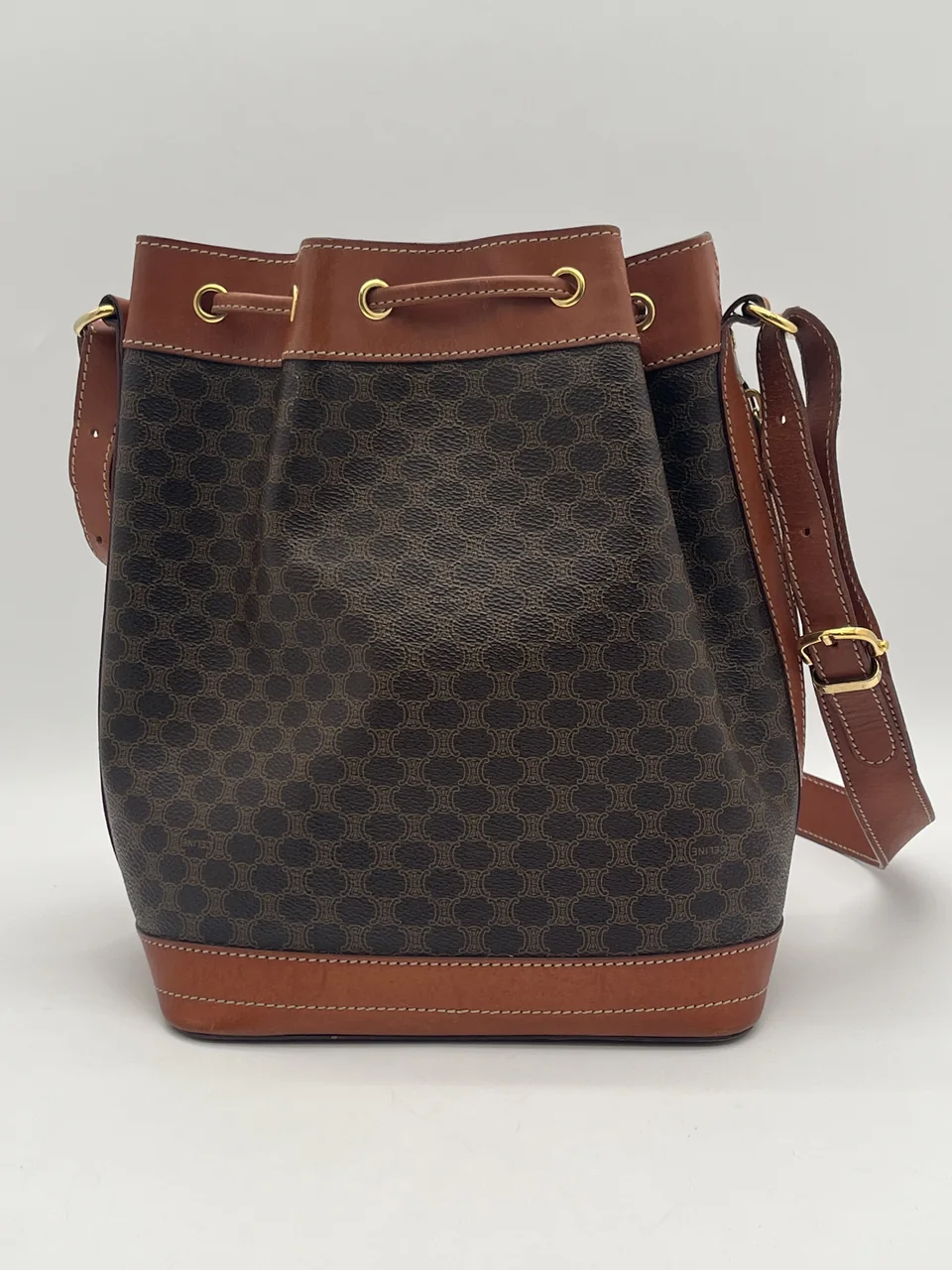 CELINE MACADAM SHOULDER BAG hover