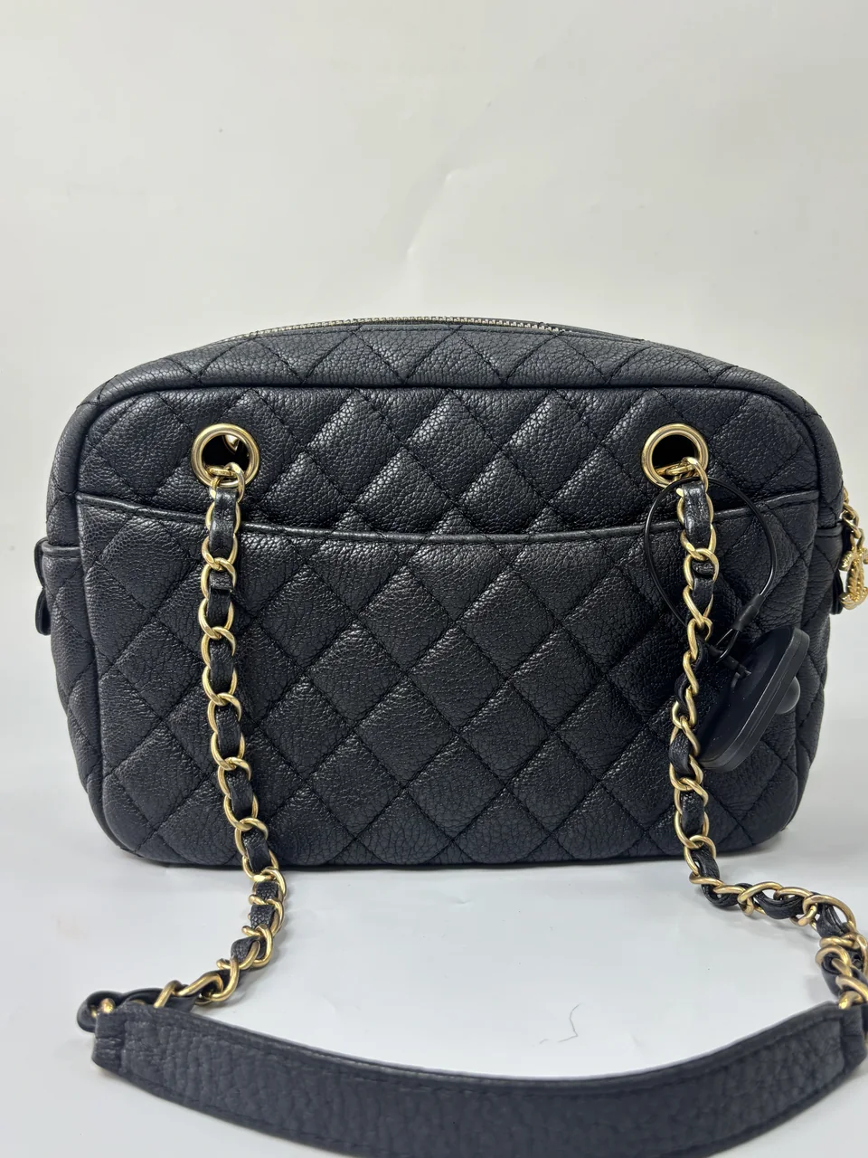 CHANEL BULL SKIN CHAIN SHOULDER BAG (25 SERIAL CODE) view 10