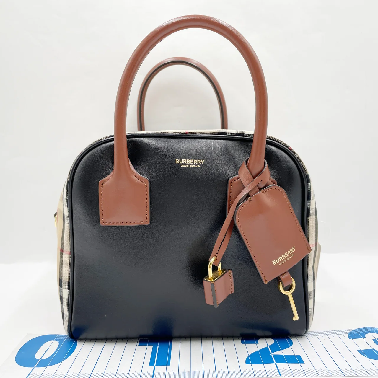 BURBERRY NOVA CHECK TWO-WAY BAG