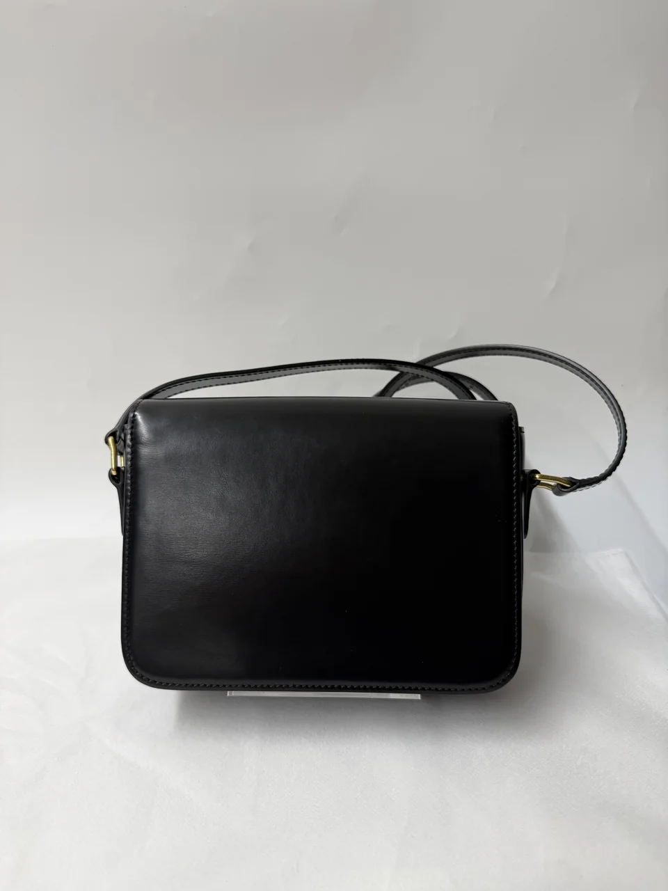 CELINE TRIO,PHE TEEN SHOULDER BAG (BLACK) view 3