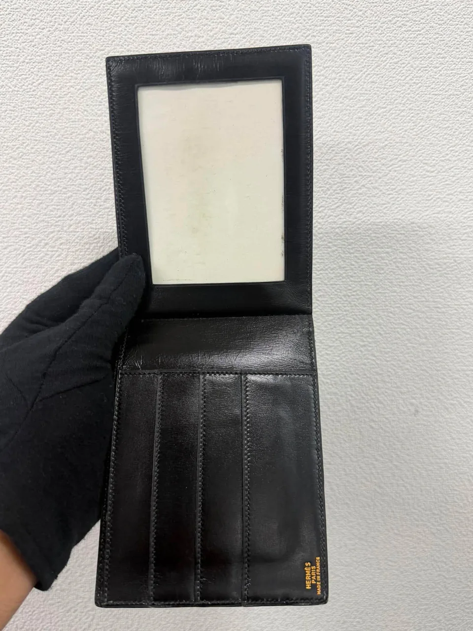 HERMES BIFOLD WALLET (BOX CALF) view 4