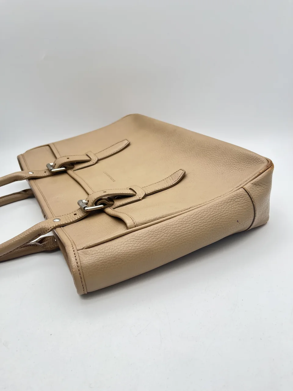 BURBERRY NOVA CHECK HANDBAG (BEIGE) view 4