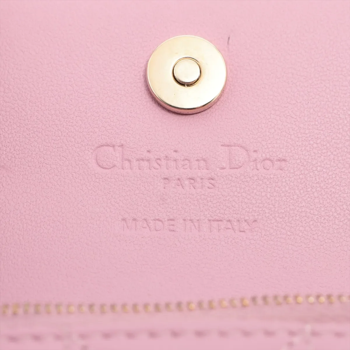 DIOR CANNAGE LADY DIOR COIN PURSE (PINK) view 4