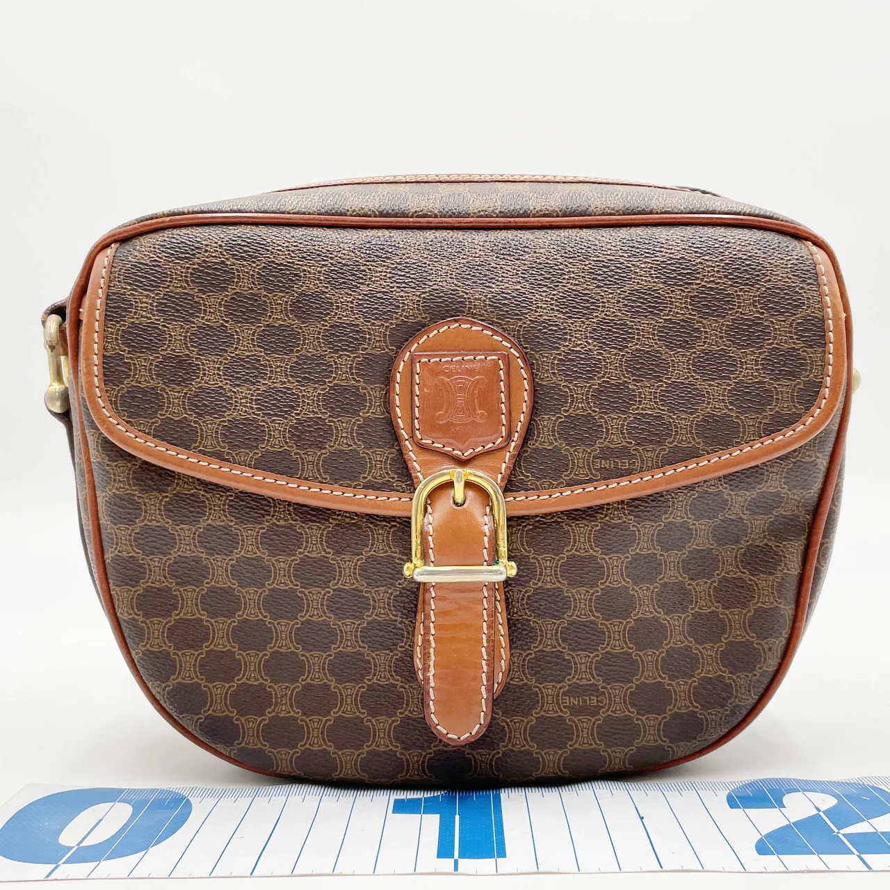 CELINE MACADAM SHOULDER BAG view 2