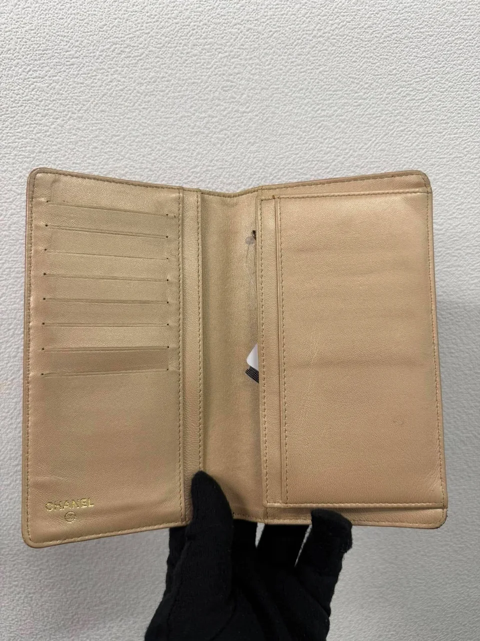 CHANEL CAMELIA LONG WALLET (16 SERIAL CODE) view 4