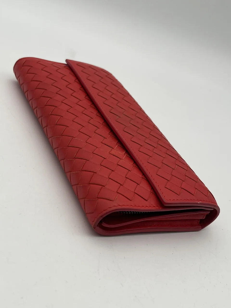 BOTTEGA VENETA INTRECCIATO WALLET (ORANGE) view 3