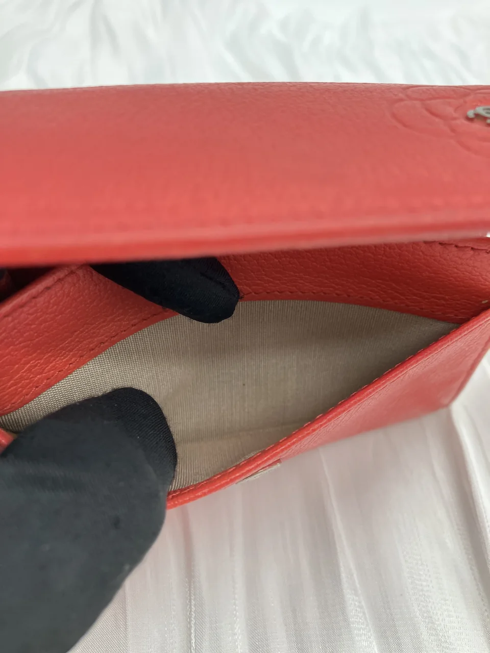 CHANEL CAMELLIA CARD CASE view 15