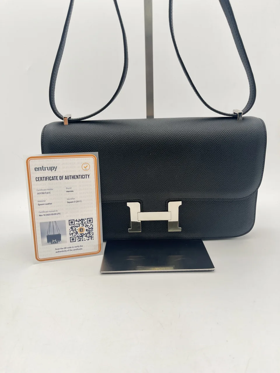 HERMES CONSTANCE ELAN (EPSON, BLACK, □O STAMP) hover
