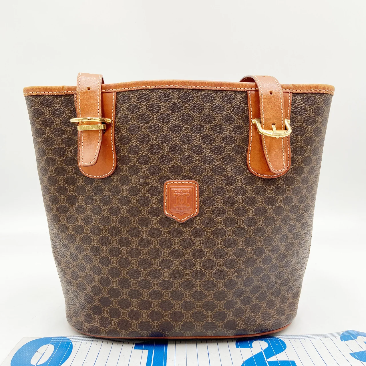 CELINE MACADAM TOTE BAG