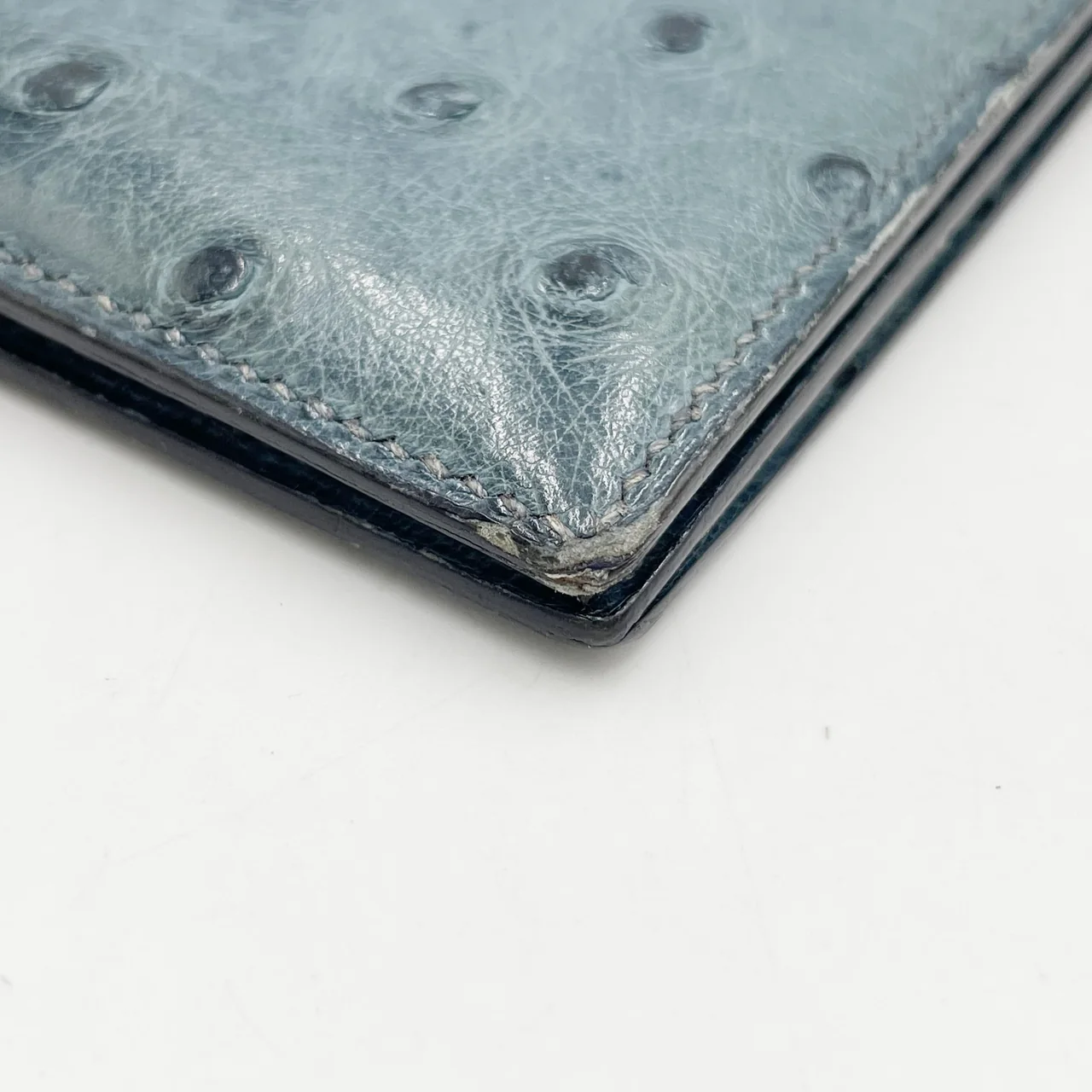 HERMES BIFOLD WALLET (OSTRICH) view 10