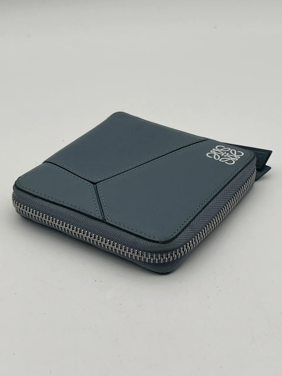 LOEWE PUZZLE SQUARE UP WALLET (DUSTY BLUE) view 3