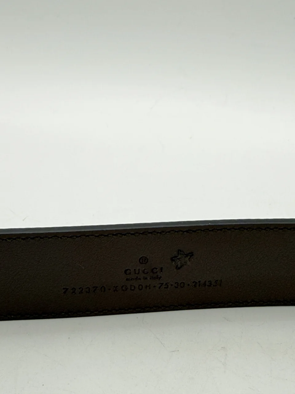 GUCCI GG SUPREME BELT (GRAY) view 5