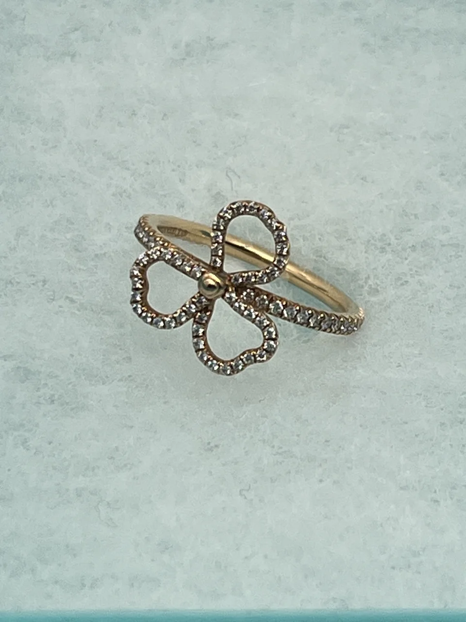 750PG PAPER FLOWER RING 2.0G W/BOX view 4