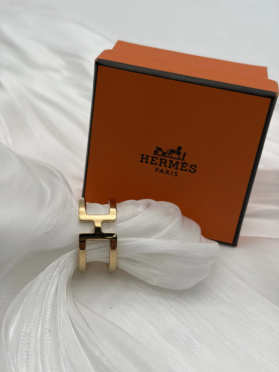 HERMES SCARF RING