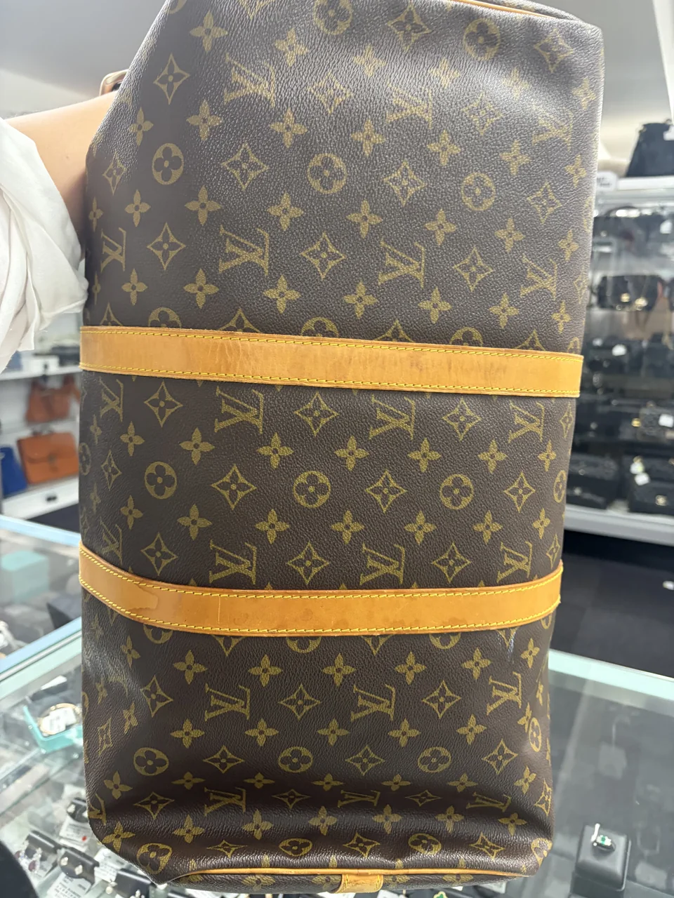 LV KEEPALL BANDOULIERE 50 photo 9