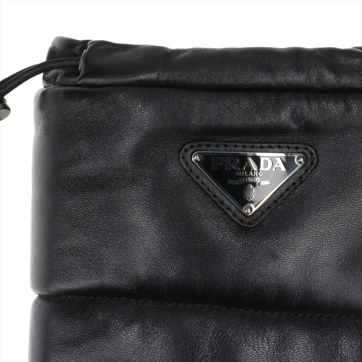 PRADA TRIANGLE LOGO LONG BOOTS view 7
