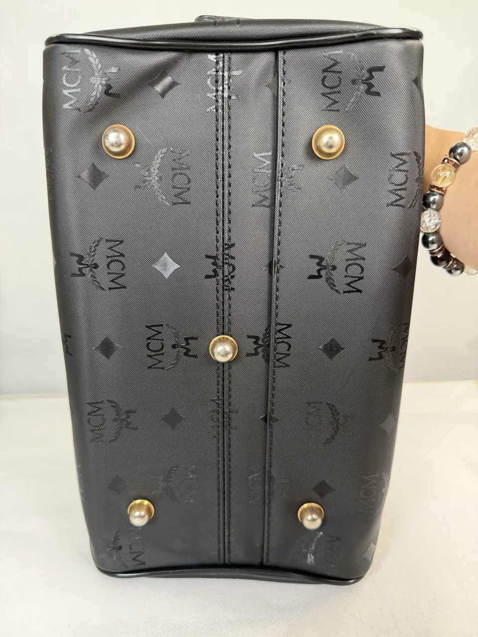 MCM VICETOS BOSTON BAG (BLACK) view 6