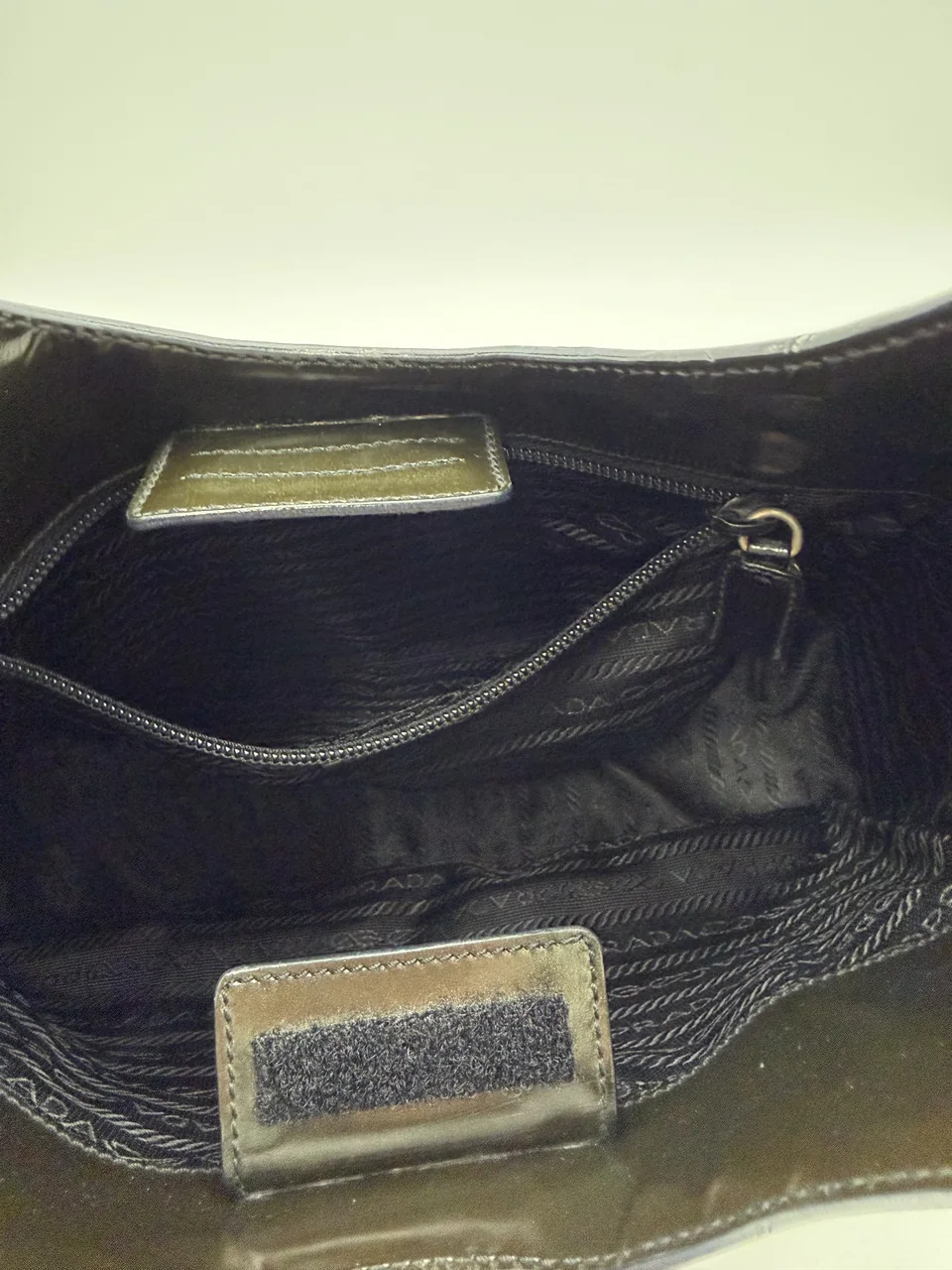 PRADA ENAMEL SHOULDER BAG view 6
