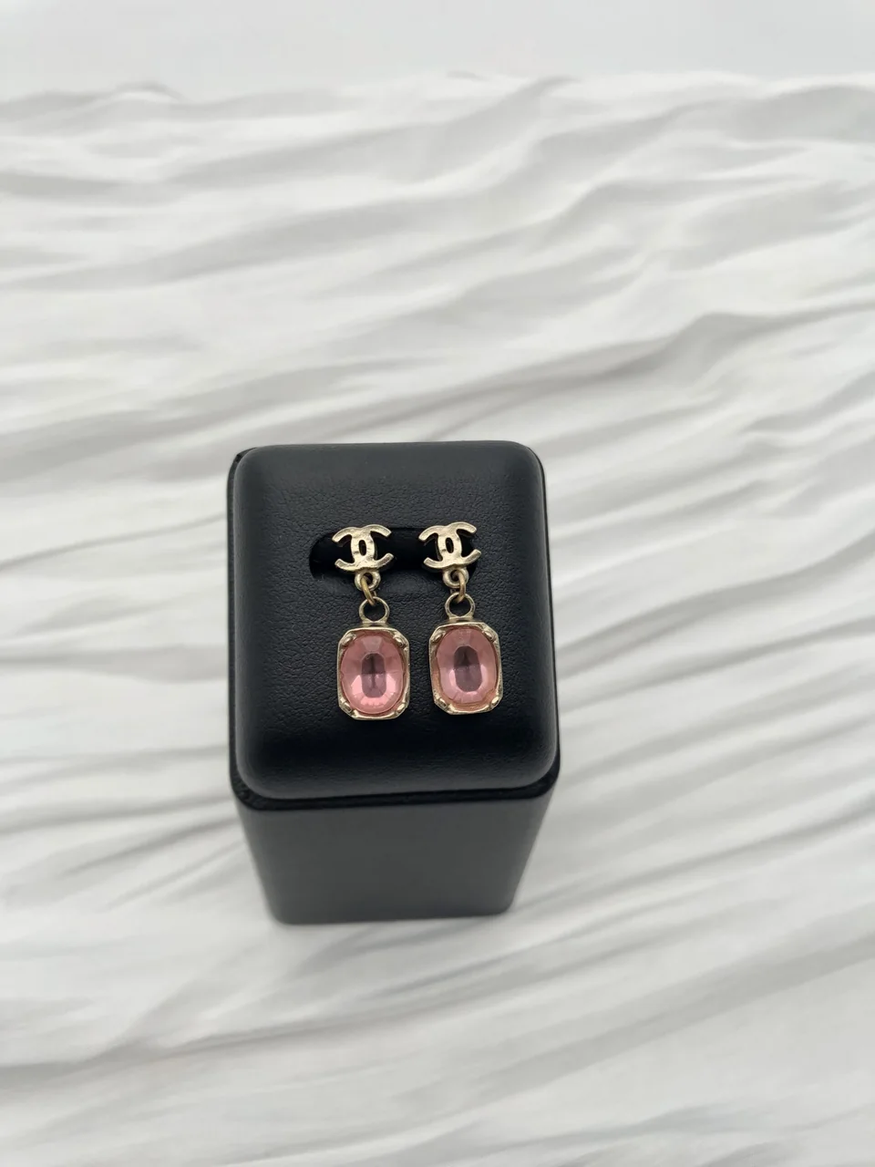 CHANEL COCO MARK SWING EARRINGS view 3