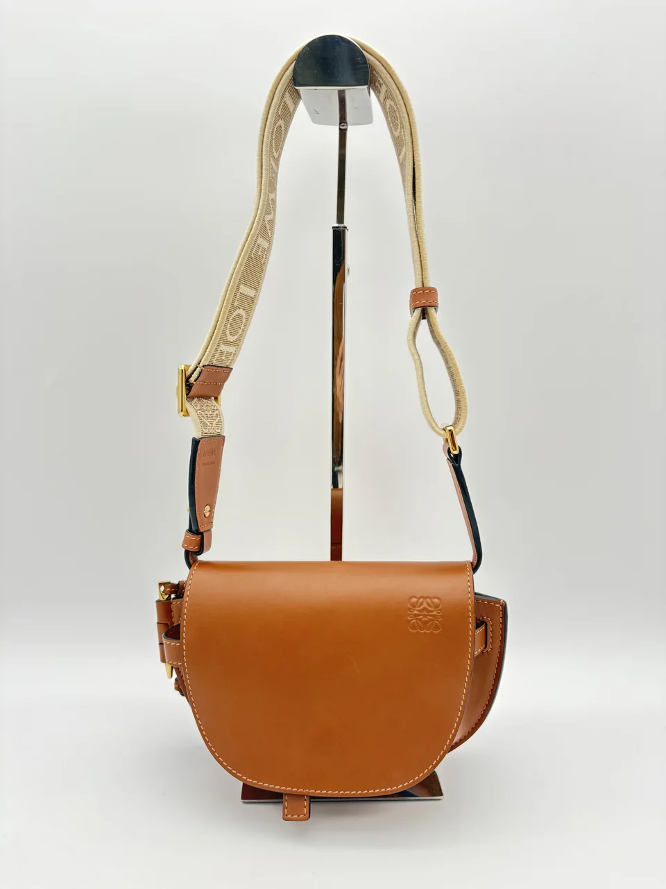 LOEWE GATE DUAL MINI (BROWN) view 4