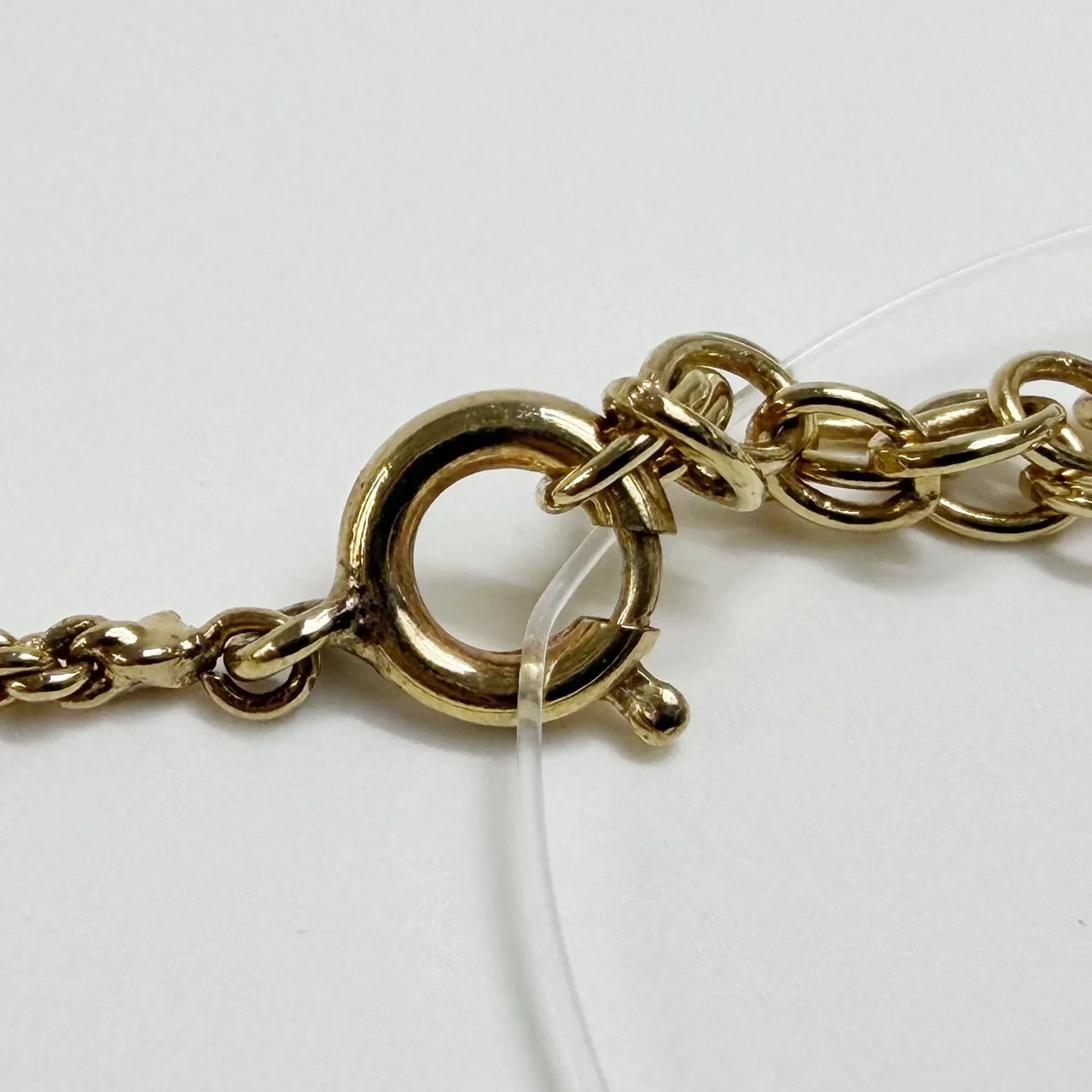 DIOR LOGO TWIST CIRCLE NECKLACE view 5