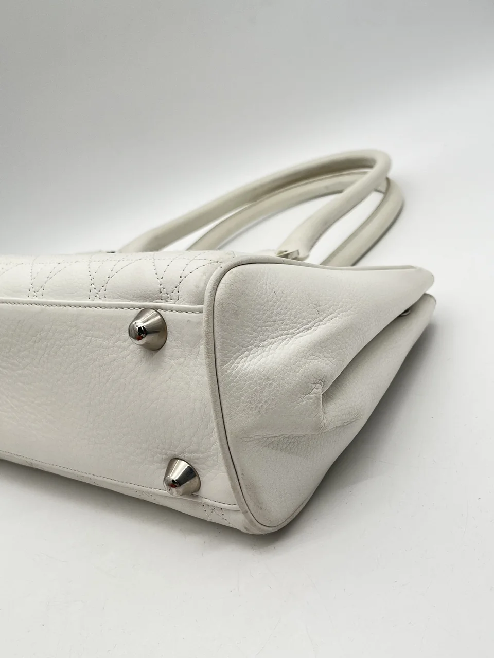 DIOR CANAGE HANDBAG (WHITE) view 8