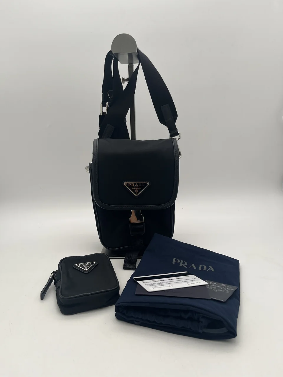 PRADA RE-NYLON SHOULDER BAG view 3