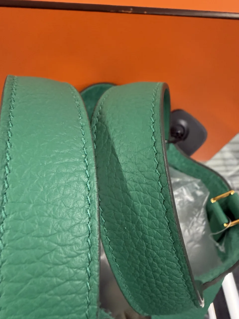 HERMES PICOTIN LOCK PM (TOGO, VERT VERTIGO, K STAMP) hover