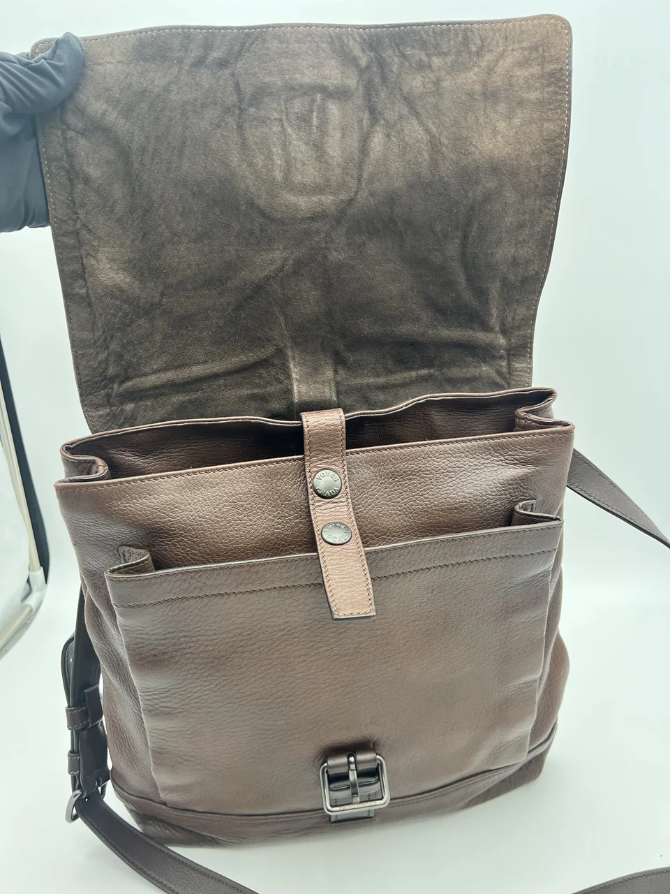 PRADA SHOULDER BAG (BROWN) view 5