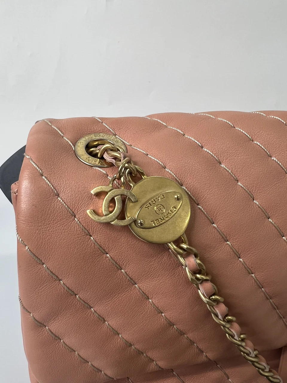 CHANEL CHEVRON 31 SINGLE FLAP view 11