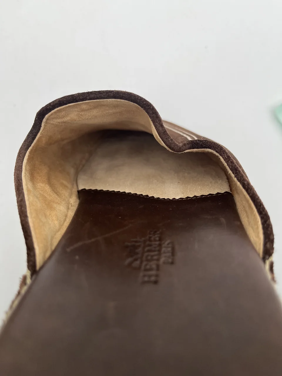 HERMES MULES (BROWN) view 5